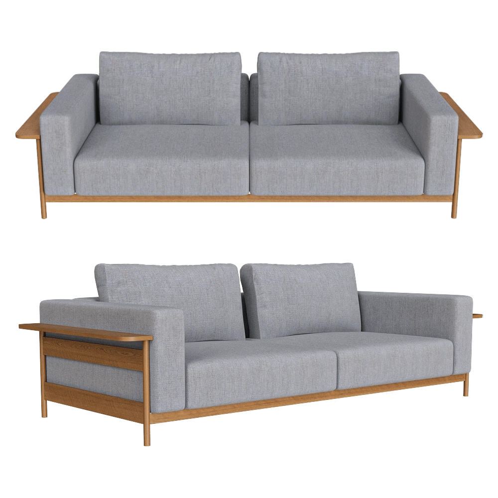 Scandicsofa - Sofa Adapt 3 two seater 3D Model