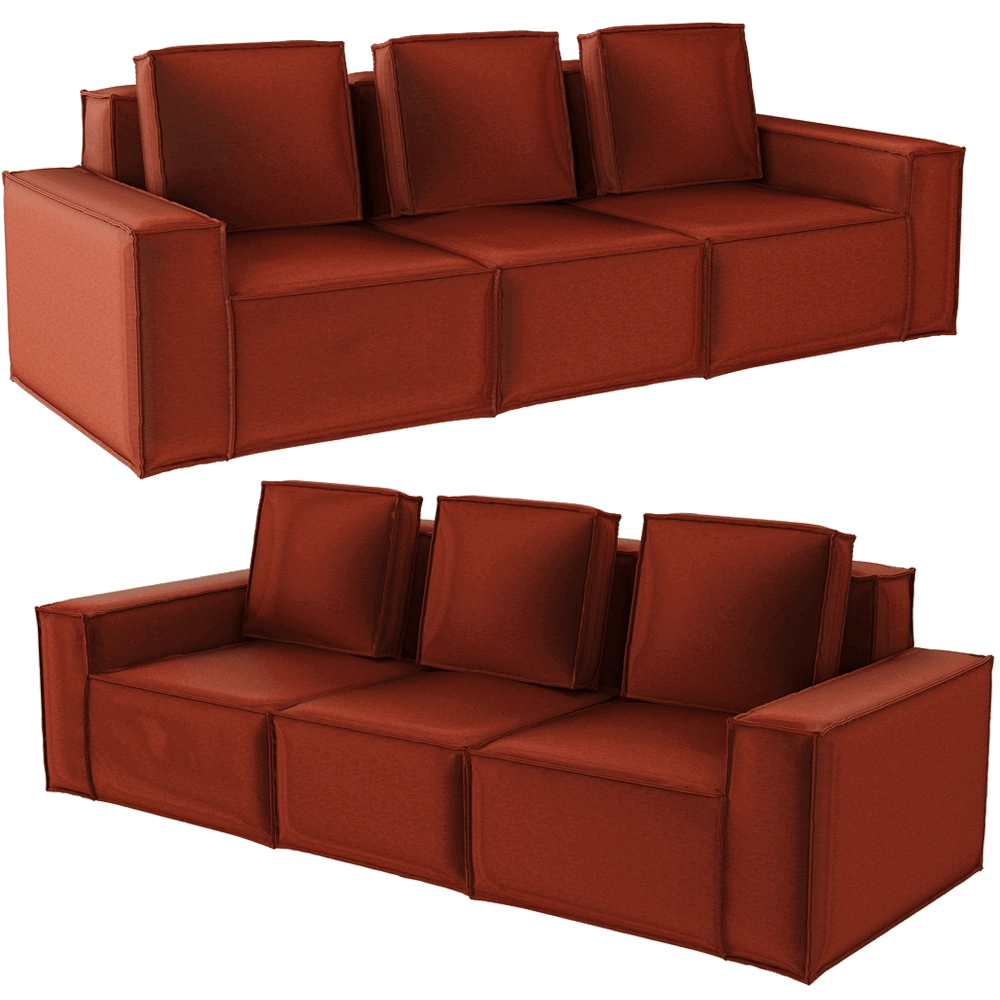 Scandicsofa - Sofa Fjord 3D Model