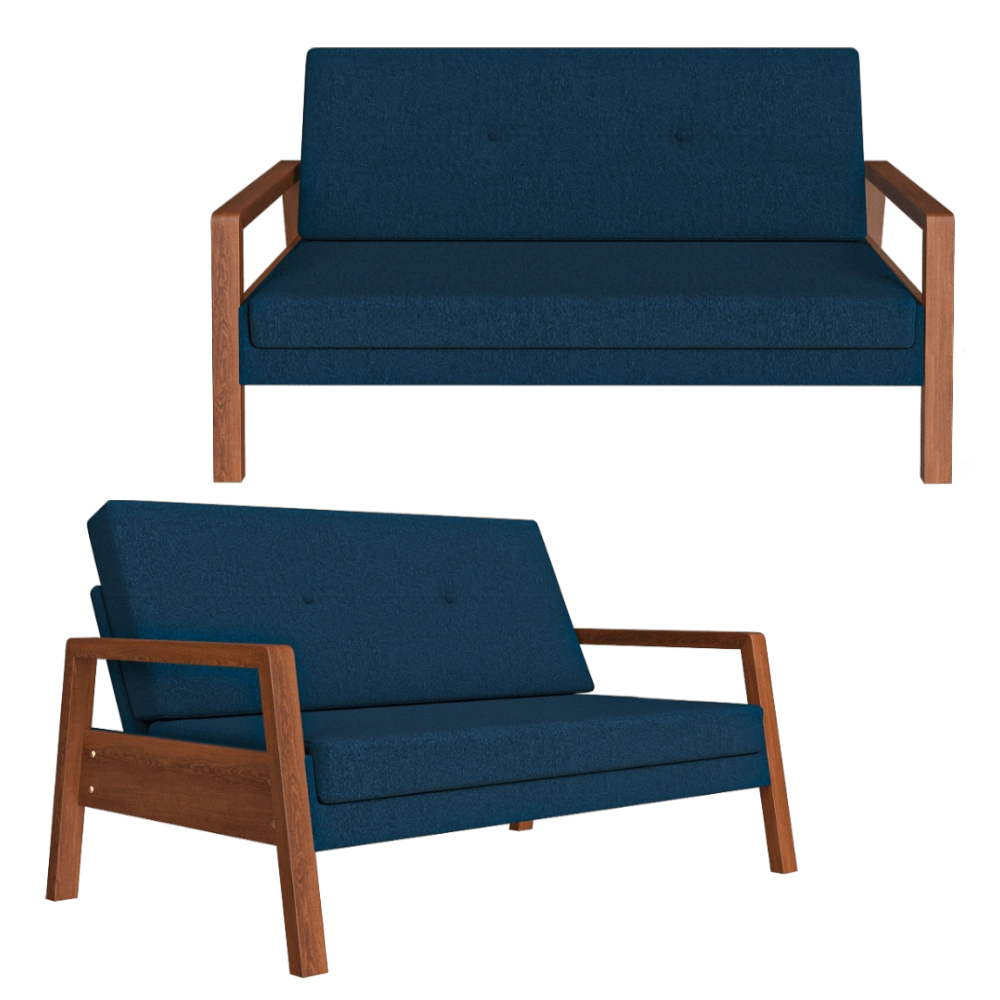 Scandicsofa - Sofa Krasse 2-seater 3D Model