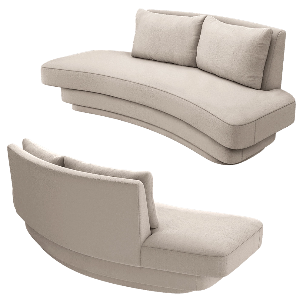 Scandicsofa - Sofa Stamknol 3-seater 3D Model