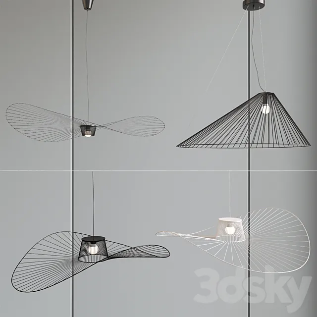 Scandinavian pendant lamps 025 3DModel