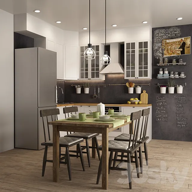 Scandinavian style kitchen I Scandinavian style kitchen Free Download