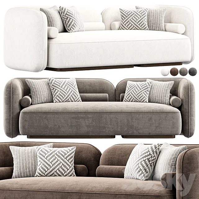 Scandinavian Style Velvet Sofa Free Download