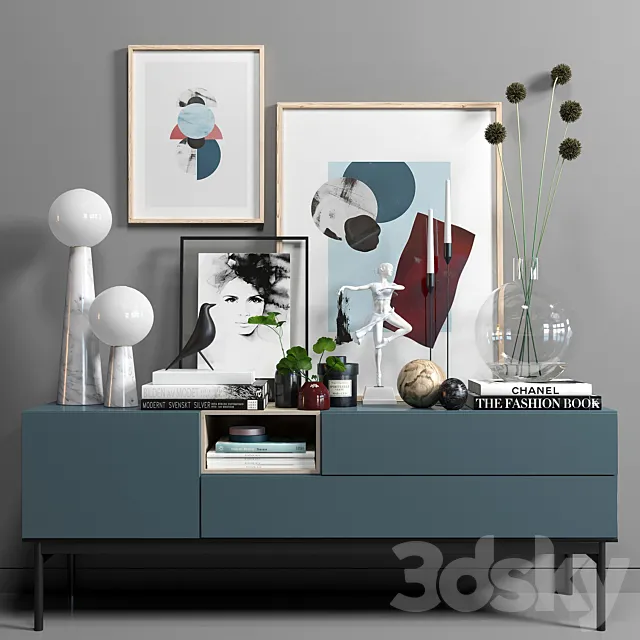 Scandinavian_set_010 3DModel