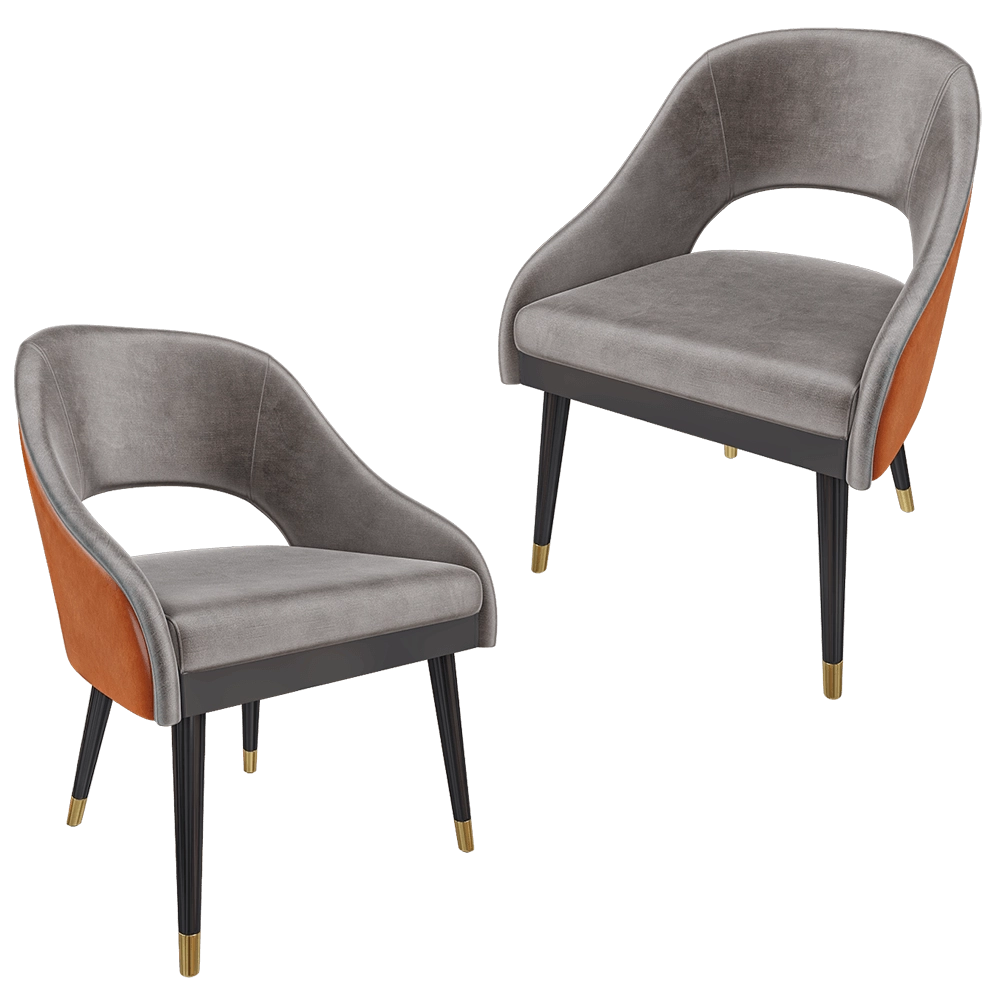 SCAPPINI HOME  - Chair EMBRACE 3D Model