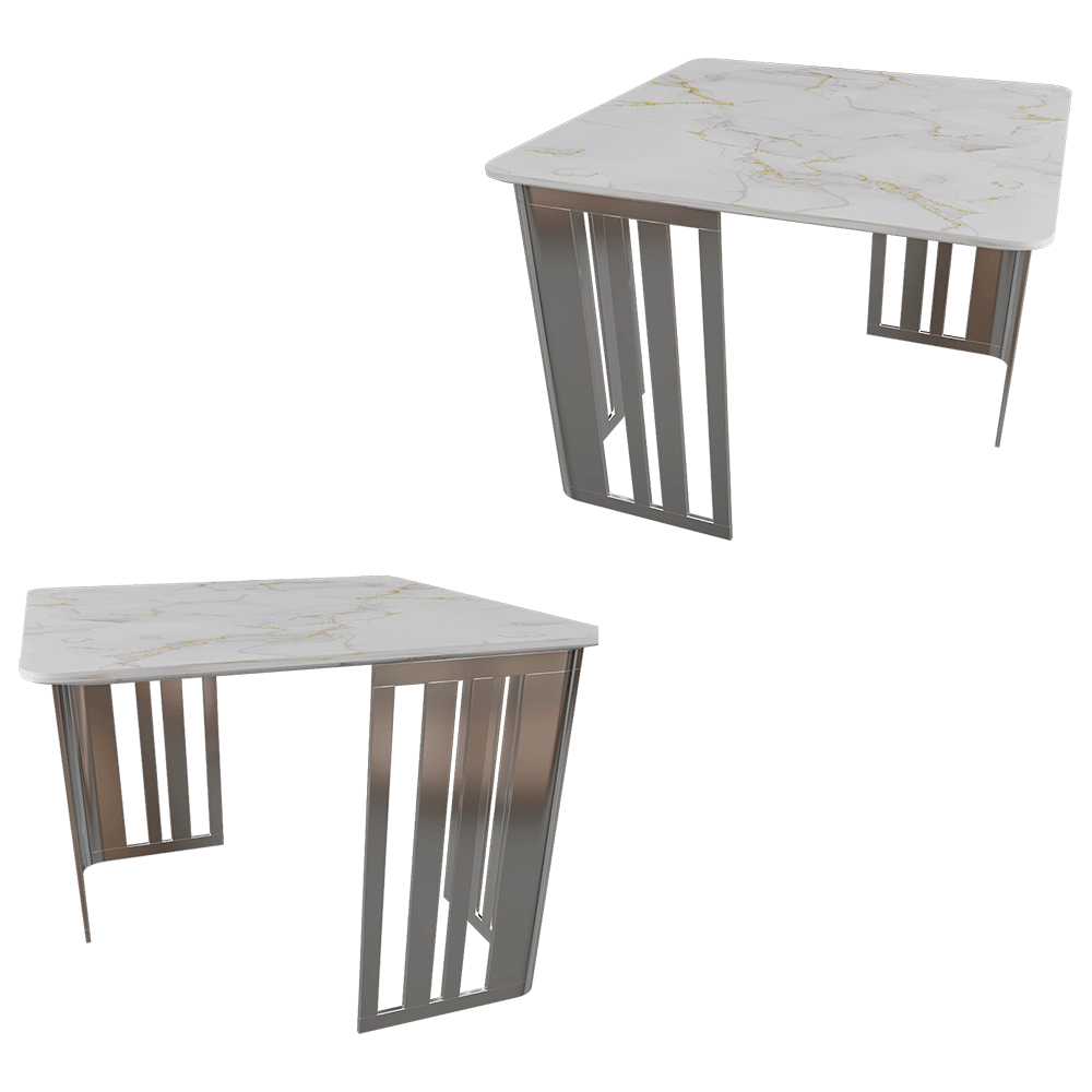 SCAPPINI HOME  - Coffee table SUNRISE 3D Model