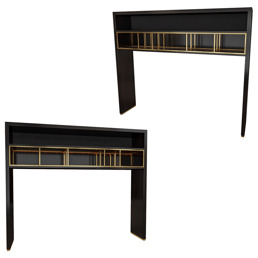 SCAPPINI HOME  - Equipped wall unit Clever 3D Model