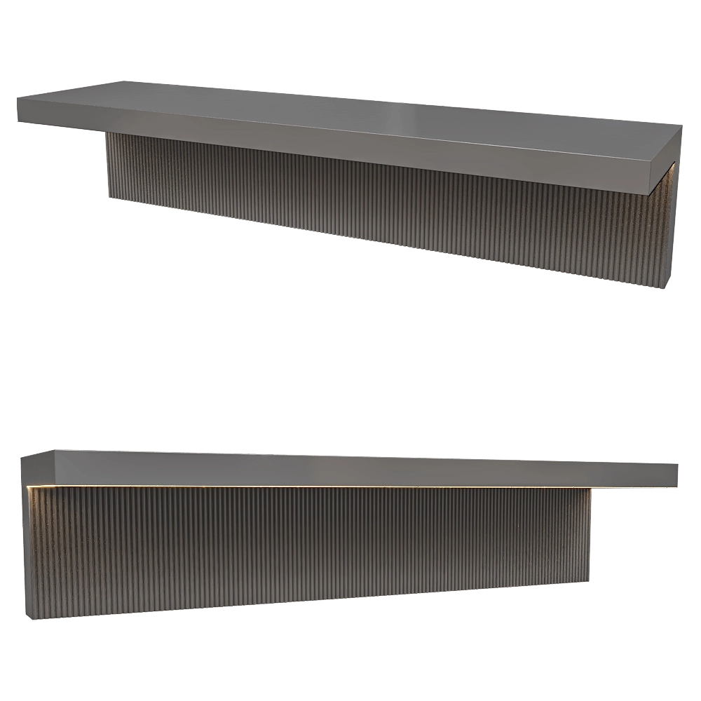 SCAPPINI HOME  - Floor standing shelf FLAT 3D Model