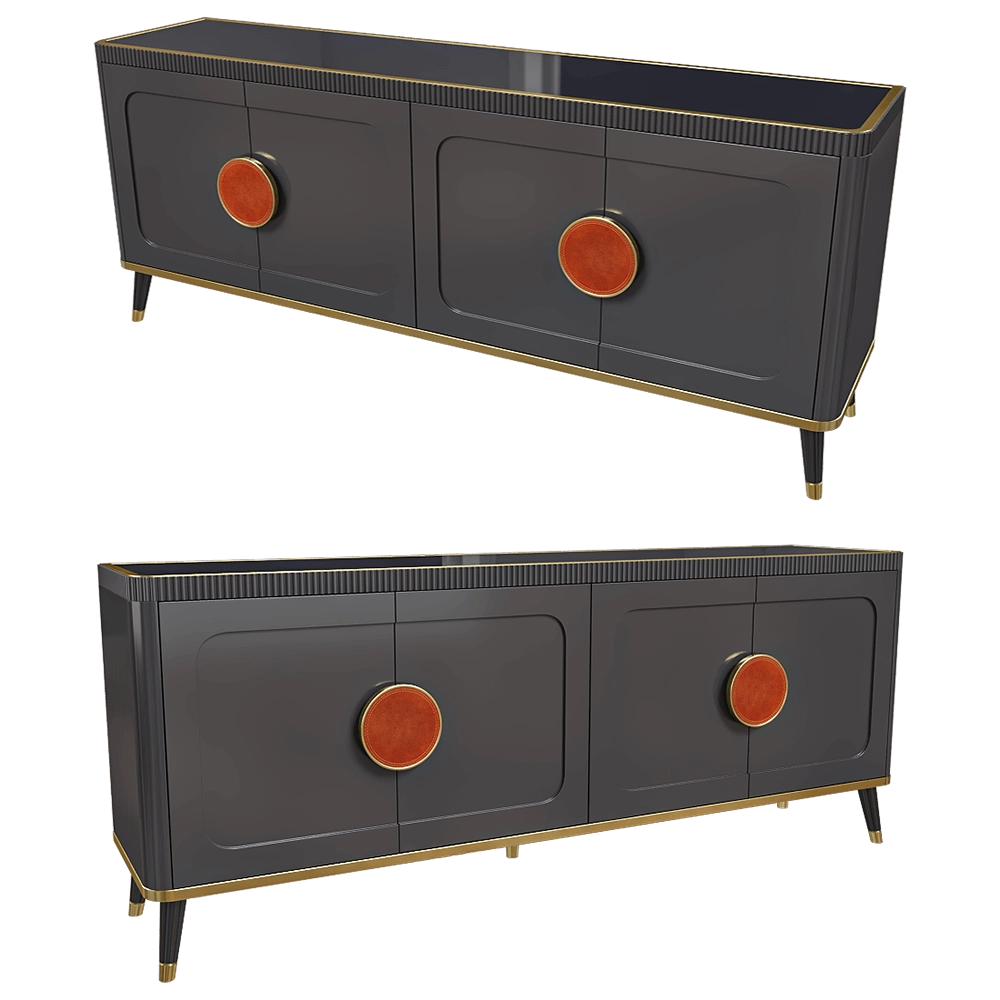 SCAPPINI HOME - Living room cabinet FACE 3D Model