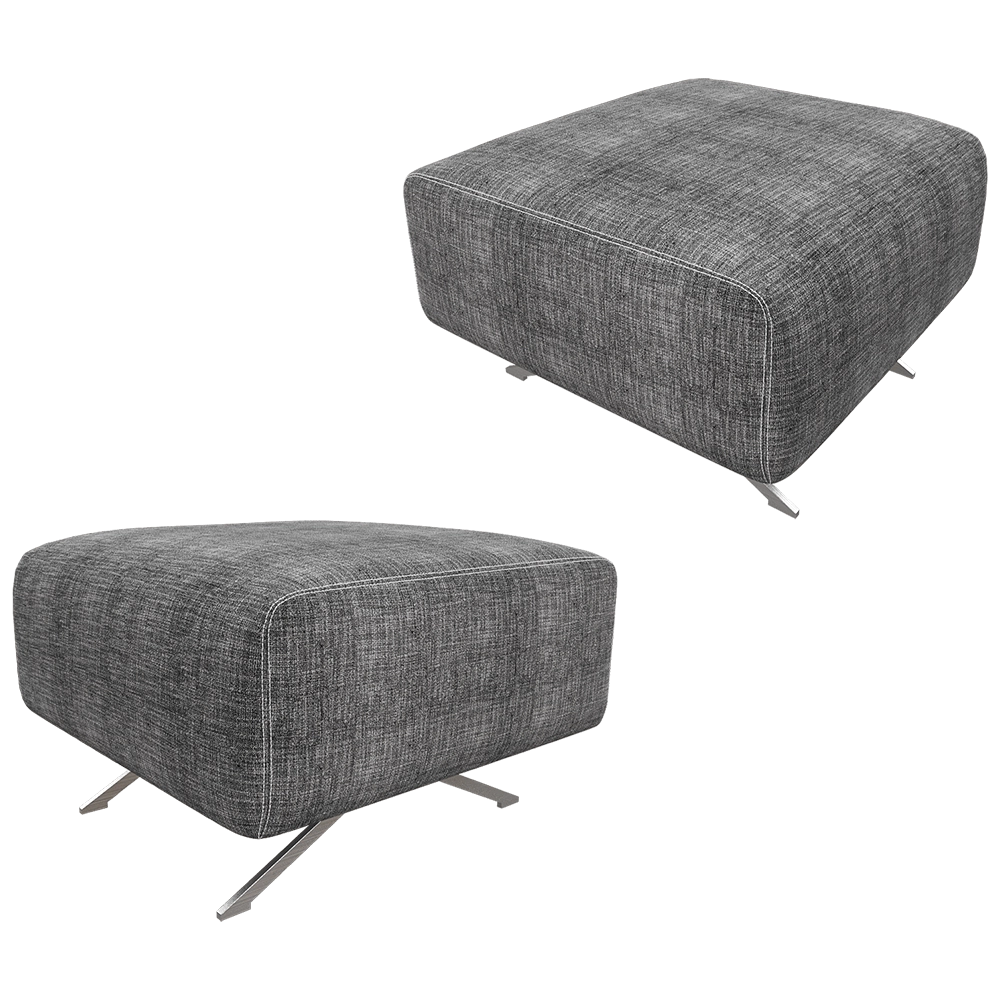 SCAPPINI HOME  - Pouf PRIZE 3D Model