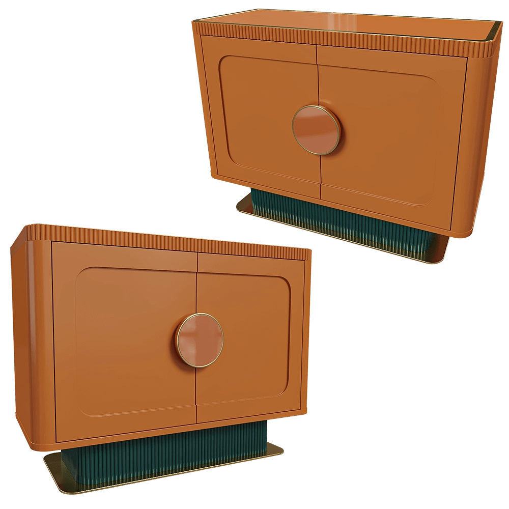 SCAPPINI HOME  - Sideboard SMILE 3D Model