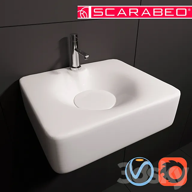 Scarabeo ceramiche Fuji 3D Model