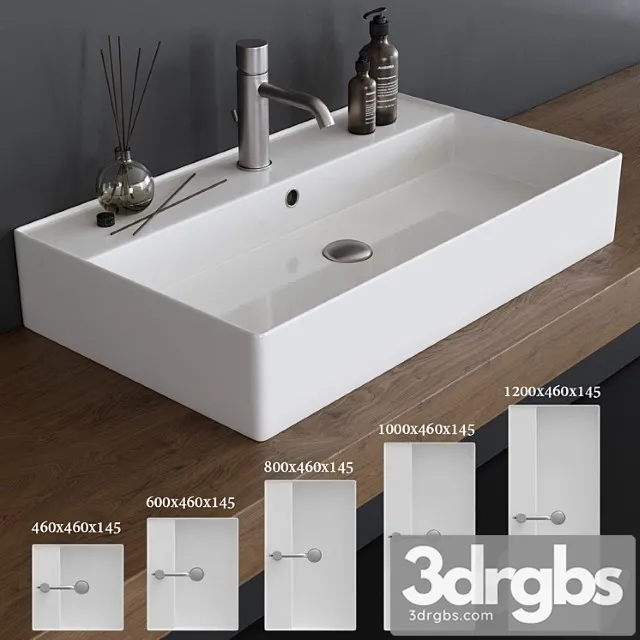 Scarabeo Ceramiche Teorema 2.0 Washbasin Free Download