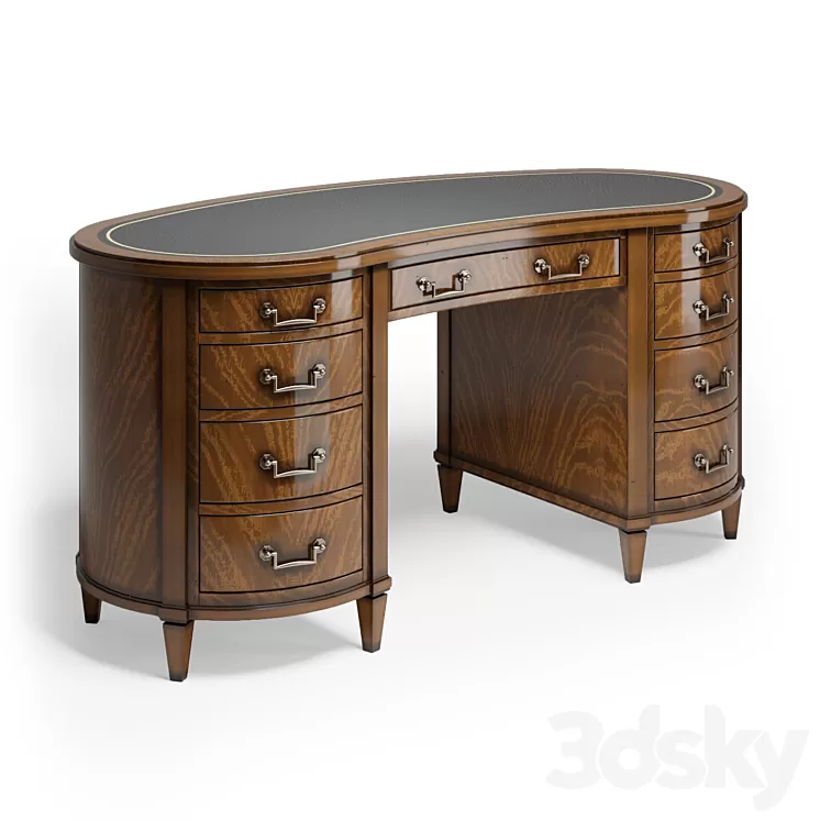 Scarborough House Kidney Desk SH21-072404 3D Model