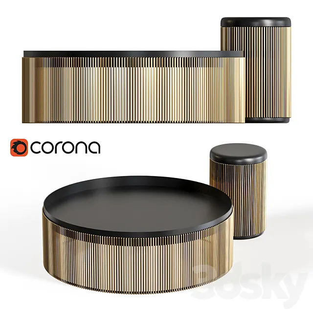 Scarlet Splendour STRINGS 3DModel