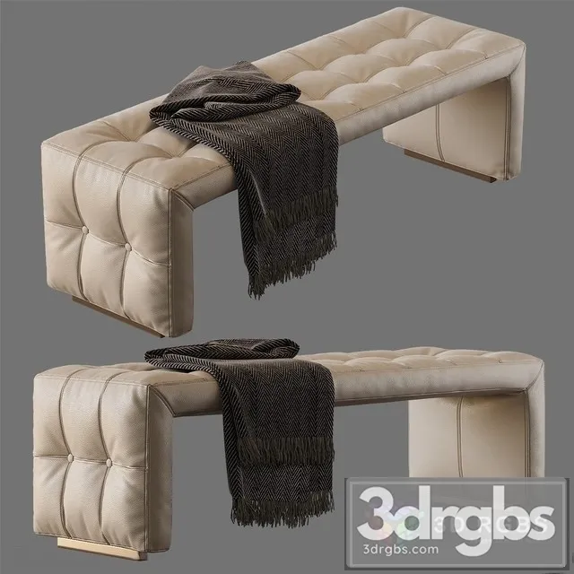 Scarlett Bench 3D Model Free