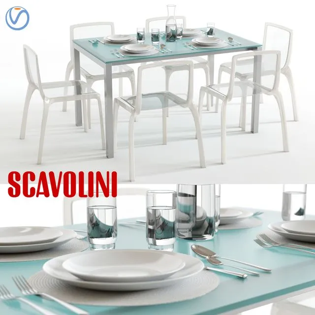 Scavolini Axel and Miss You 3D Model