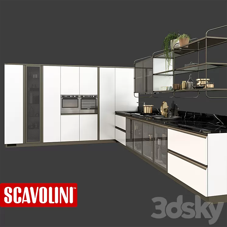 Scavolini Diesel Open Workshop 3D Model