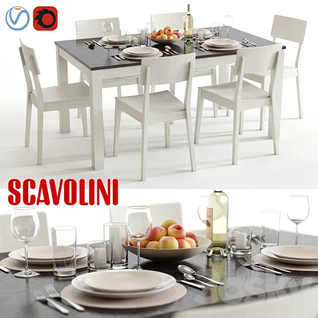 Scavolini Duke and Mika 3D Model