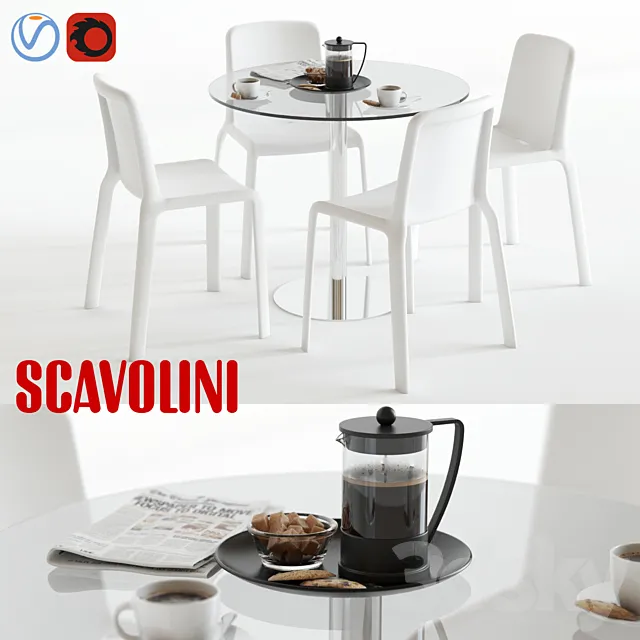 Scavolini Loop and Snow 3DModel
