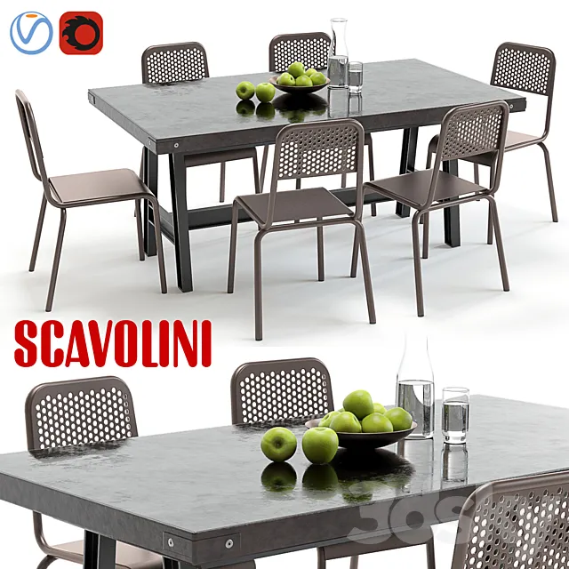 Scavolini Misfit and Nizza 3DModel