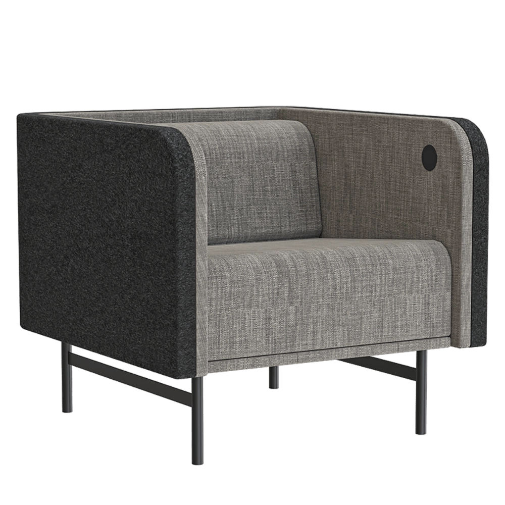 Schiavello - Armchair Valli Float 3D Model