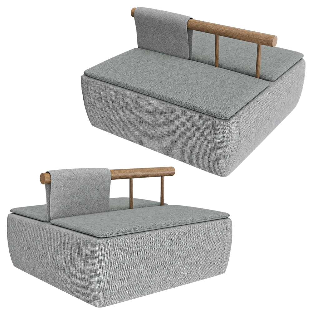 Schiavello - Bench Toku 3D Model