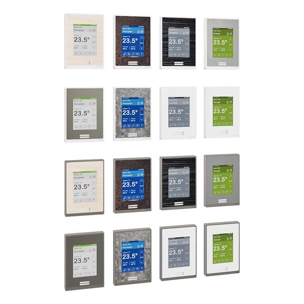 Schneider Electric - Thermostats SE8000 3D Model