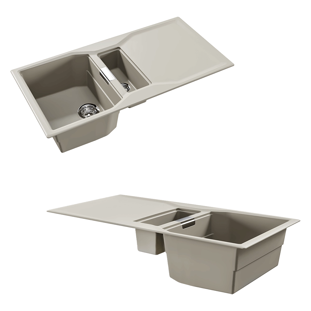 SCHOCK - Sink Imago 60D Cristalite 3D Model