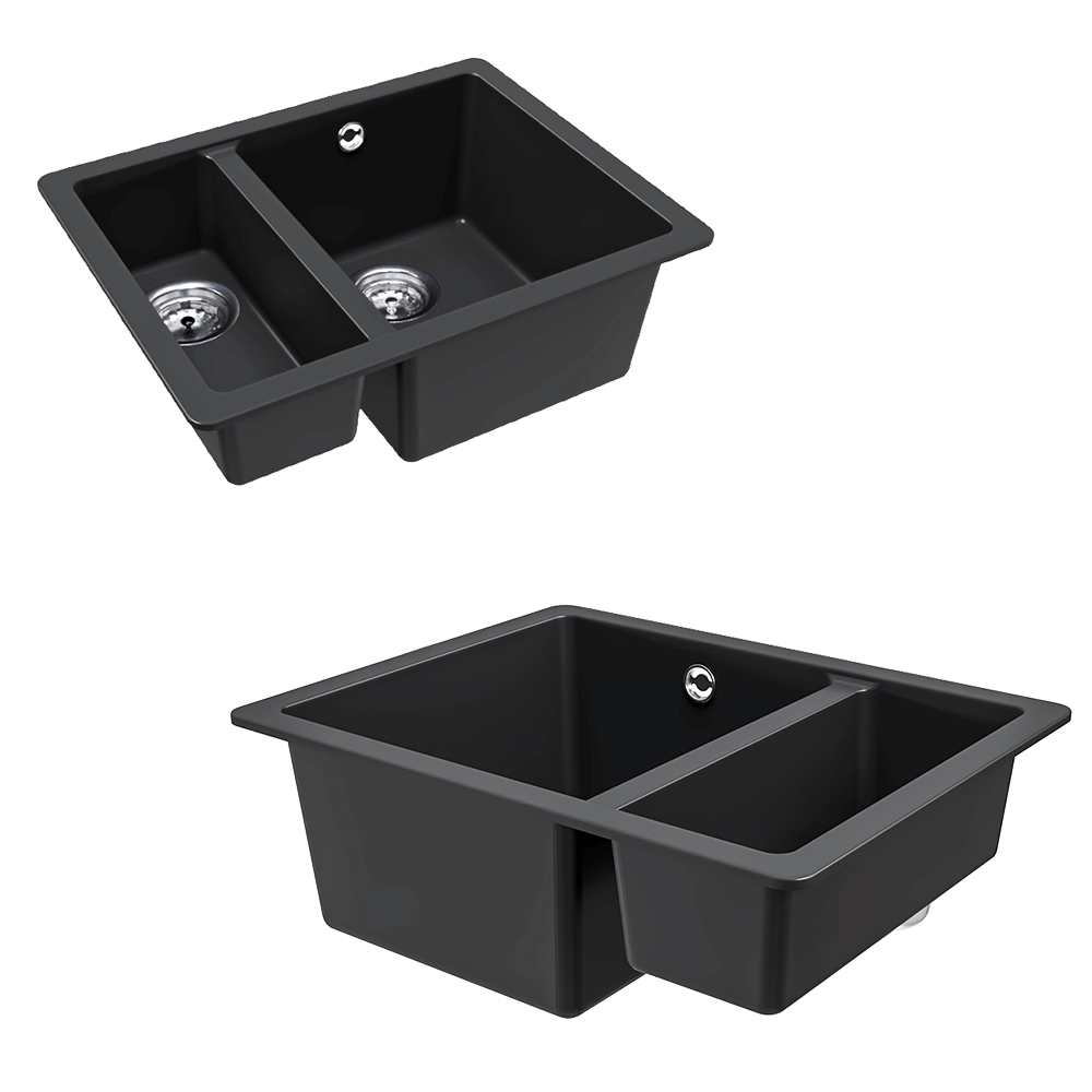 SCHOCK - Sink Quadro 60 Plus Cristalite 3D Model
