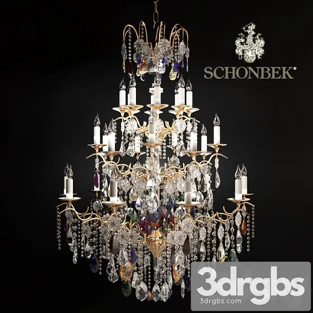 Schonbek Clear 5782 3D Model Free