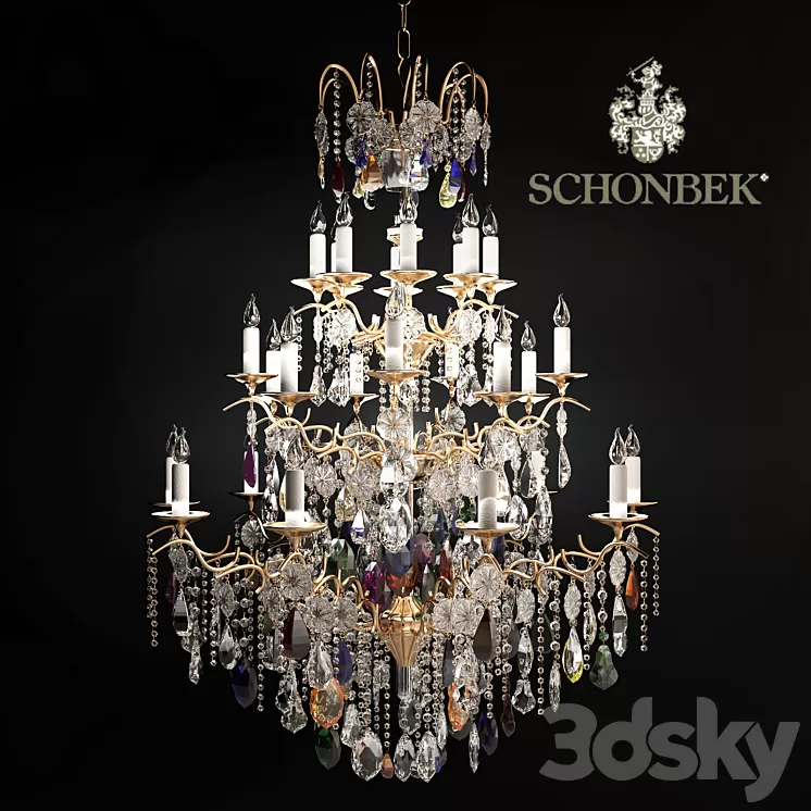 Schonbek Clear-5782 3D Model