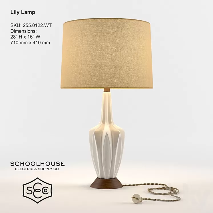 Schoolhouse Electric - Lily Lamp