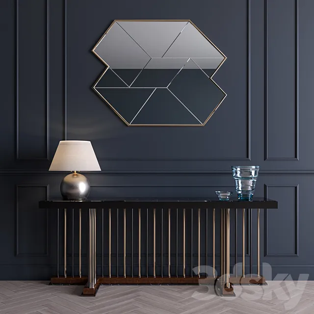 Schubert-Longhi Console 3D Model