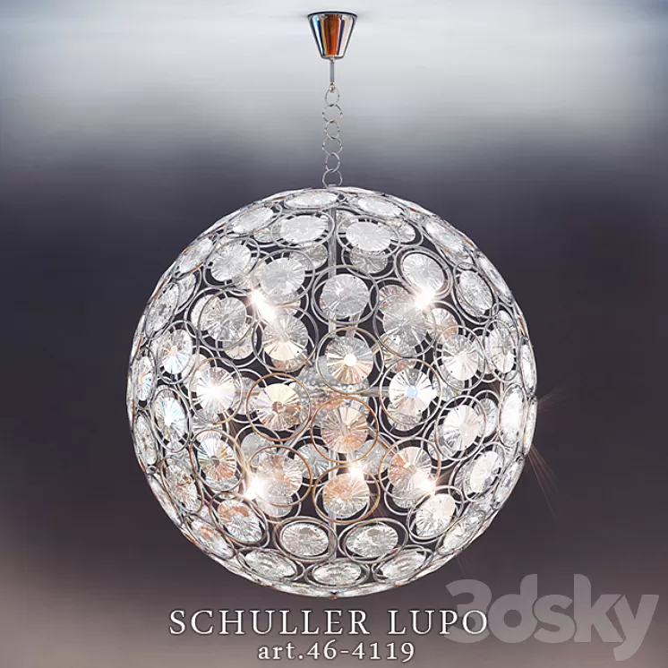 Schuller Lupo art.46-4119 3D Model