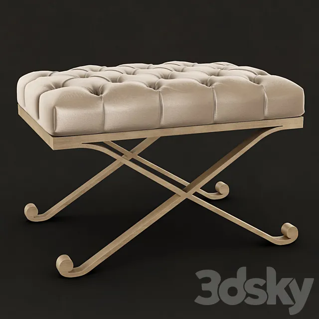 Schumacher - Veneto bench 3D Model