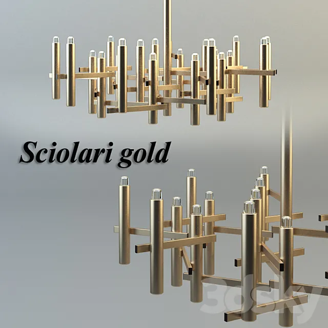 Sciolari gold 3D Model