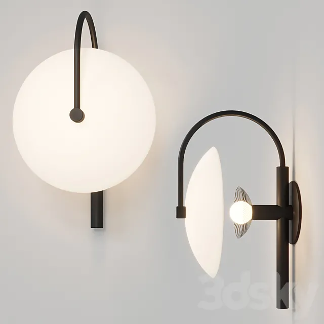 Sconce Aperture Wall lamp 3DModel