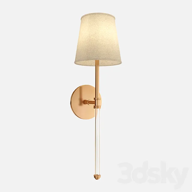 Sconce Camille Long SK2016HAB-NP 3D Model