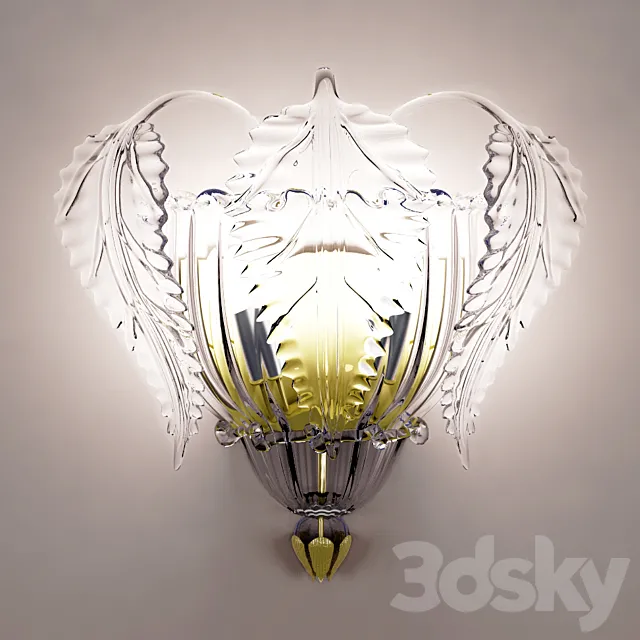 Sconce "Carmen" Venezia-Murano 3DModel