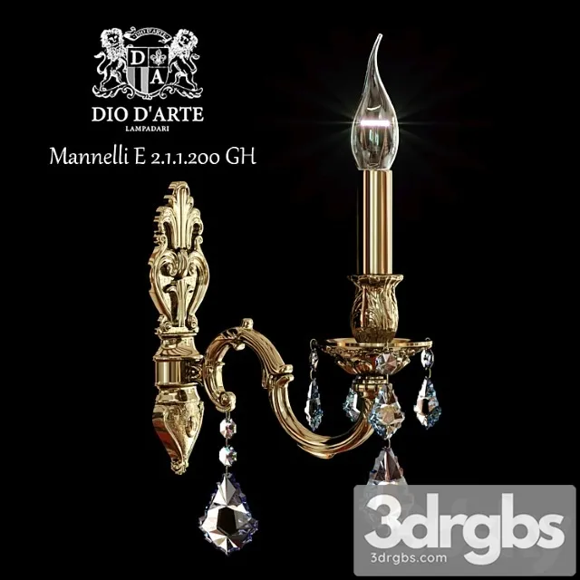 Sconce dio d&_1 3D Model Download