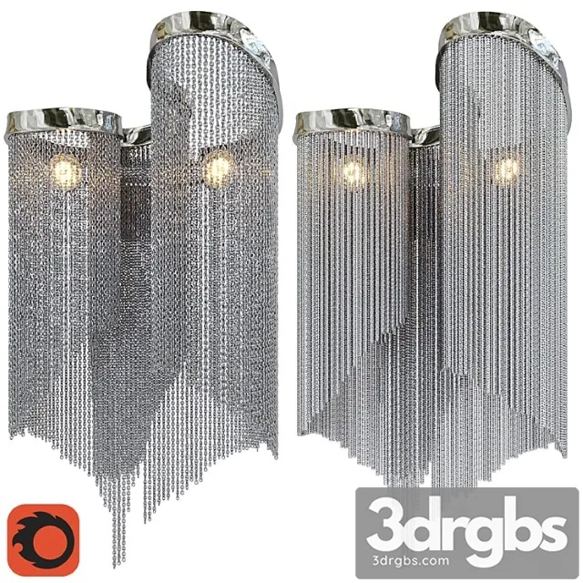 Sconce favorite 1156-2w multivello 3D Model Free