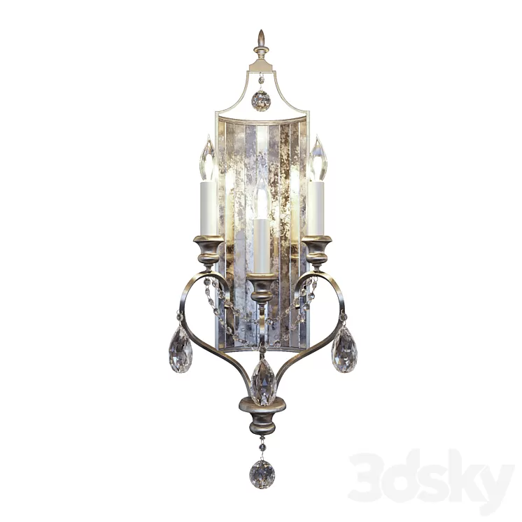 Sconce Feiss Gianna FE / GIANNA3W 3D Model