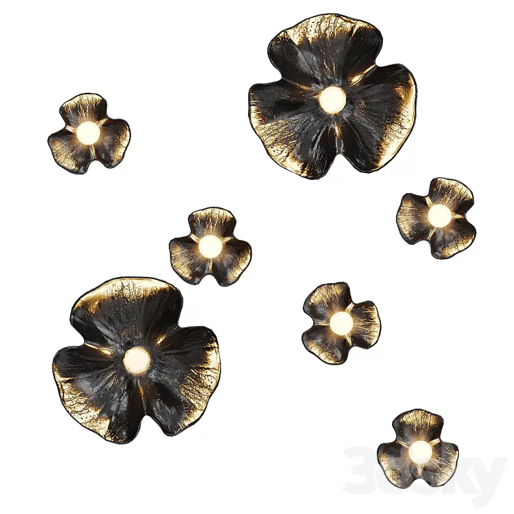 Sconce FLORA Vetvi Store 3D Model Free