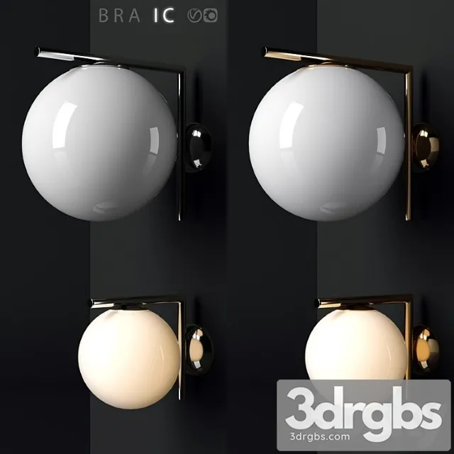 Sconce Flos Ic 3D Model Free
