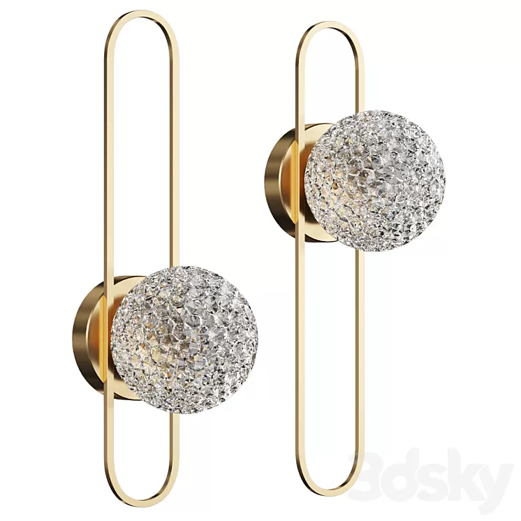 Sconce HOOP B WALL Lampatron 3D Model