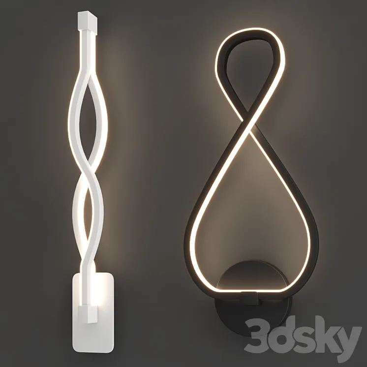 Sconce line light by aliexpress 1 3D Model Free Download