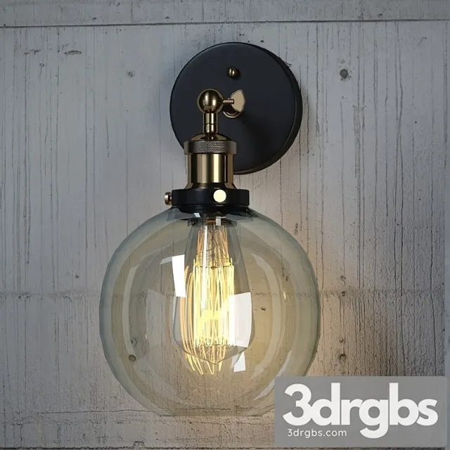 Sconce Loft Designe 4 3D Model Free