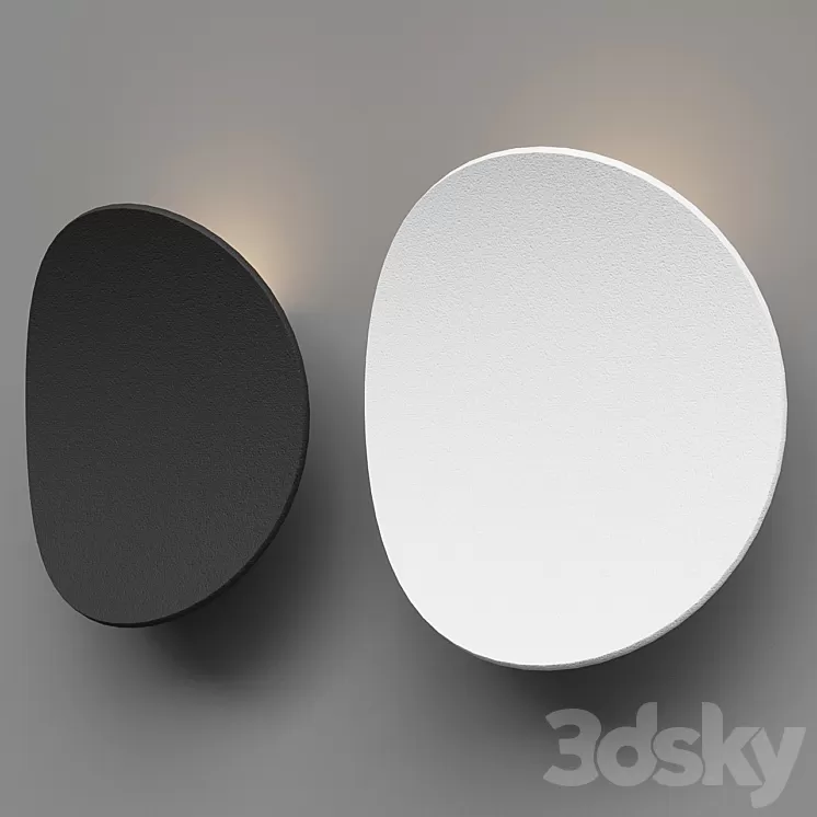 Sconce Nimbo artelamp A6079AL-1GY A6079AL-1WH 3D Model