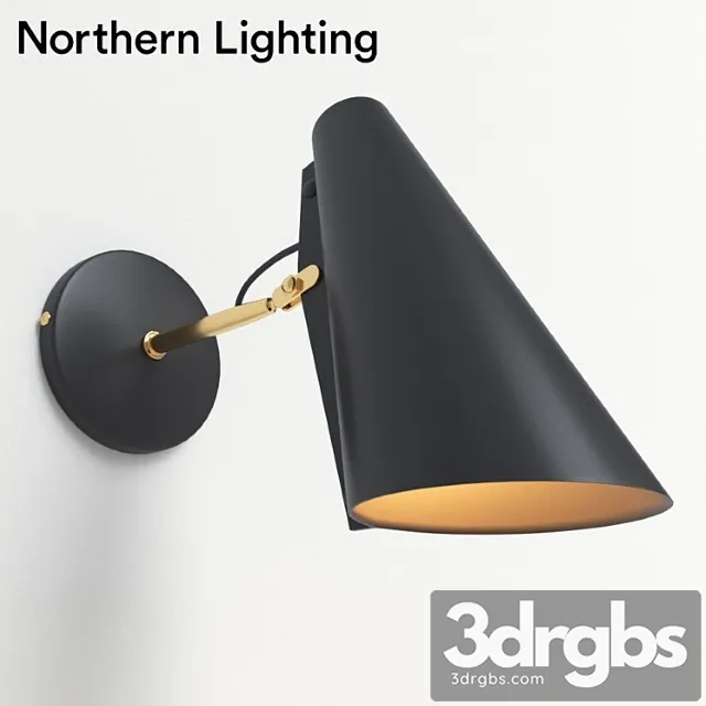 Sconce Northern Lighting Birdy 3D Model Free